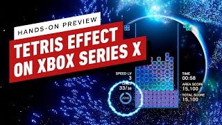 Tetris Effect Connected  Xbox Series X HandsOn Preview [upl. by Kreitman]