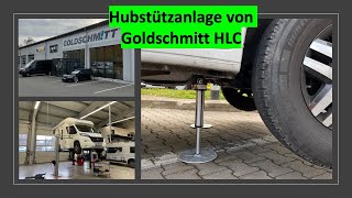 Hubstützanlage Goldschmitt HLC für Wohnmobil Fazit Luftfederung [upl. by Poler]