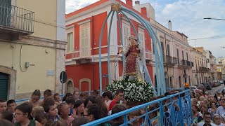 TRASFERIMENTO DELLA MADONNA DELLE GRAZIE ALLA CHIESA IN CAMPAGNA  BITONTO 02092024 [upl. by Yesdnik635]