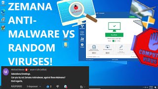 Zemana AntiMalware VS Random Viruses [upl. by Temple]