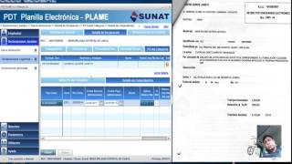 Planilla Electrónica PLAME Registro de Renta 4ta categoria Retencion [upl. by Laehctim749]
