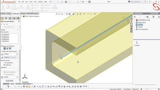 SOLIDShots Creating Weldment Profiles  Free SOLIDWORKS Tutorial [upl. by Martica]