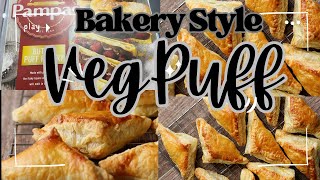 Veg puff recipe  bakery style vegetable puff recipe  Veg Puff  Aloo Pastry  Puff Patties Puff [upl. by Britte484]