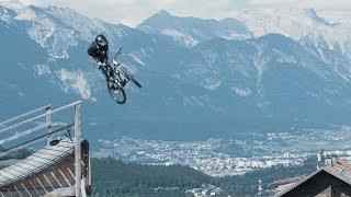 CRANKWORX INNSBRUCK Slopestyle Finals  Lukas Knopf [upl. by Yardley728]