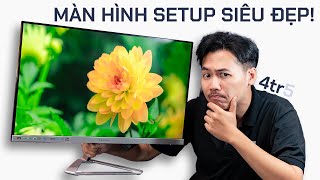 SIÊU PHẨM MÀN HÌNH 4 TRIỆU 5 CHO GÓC SETUP SANG XỊN  Review Màn Hình Viewsonic VX2776SMHD [upl. by Sillad]