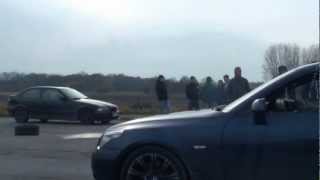 BMW 530D E61 vs BMW 530D E60 Lift [upl. by Ydnal]