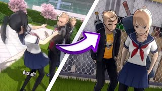 How to be RESPECTED by DELINQUENTS in Yandere Simulator [upl. by Cirdor]