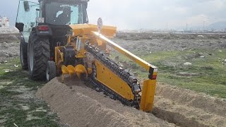 Trenching Machines Manufacturer Turkey Trenchers [upl. by Aslehc]