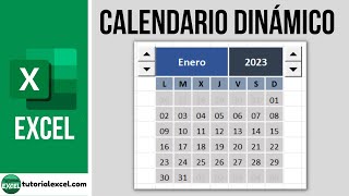 📅 Crear un CALENDARIO PERPETUO en Excel sin macros  📆 Calendario dinámico en Excel [upl. by Inalel]