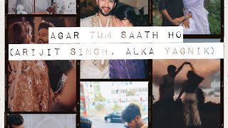 Agar Tum Sath Ho Full Song Lyrics  Alka Yagnik  Arijit Singh  Lyrics Tube [upl. by Grondin428]