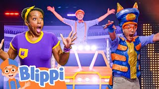 Blippis WONDERful World Tour  Blippi  Educational Videos for Kids [upl. by Constancia]