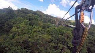 Antigua Zipline  All 13 Lines  Royal Caribbean Excursion [upl. by Catlin]