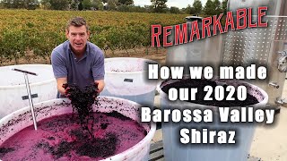 How to make a small batch Barossa Valley Shiraz [upl. by Udele]