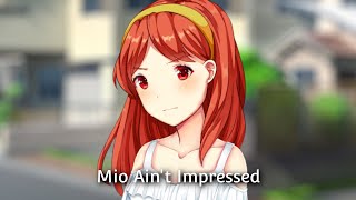 DDLC Mod Shorts  Mio Aint Impressed [upl. by Armillas]