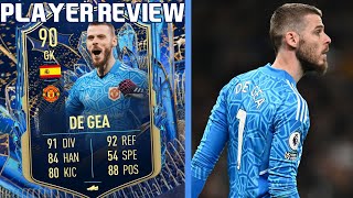 GAME WINNER 90 TOTS DE GEA PLAYER REVIEW FIFA 23 ULTIMATE TEAM [upl. by Alyad]