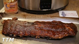 EASY Baby Back Ribs Slow Cooker [upl. by Wong]