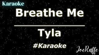 Tyla  Breathe Me Karaoke [upl. by Emmaline]