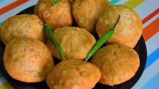 सोप्या पद्धतीने बनवा बलून सारखी फुगलेली खस्ता कचोरी  Khasta Kachori  Moong Dal kachori [upl. by Primaveras349]