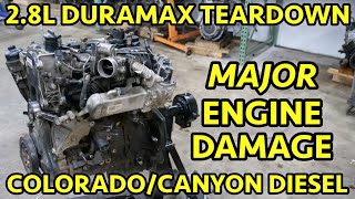 DEFECTIVE Parts  Engine Failure 1622 Colorado  Canyon 28L Duramax [upl. by Egni]