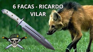 6 Facas  RICARDO VILAR  👉 Super Seleção [upl. by Graig]