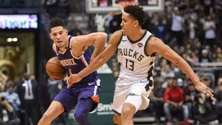 Bucks 1st Game Without Kidd Middleton 35 Pts Brogdon 32 201718 Season [upl. by Rephotsirhc]