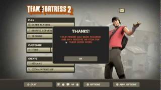 TF2 How to activate a premium account and get Mann Co cap [upl. by Naman]