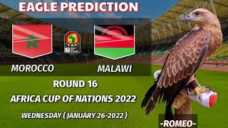 Morocco vs Malawi Prediction  Africa Cup of Nations 2022  Round 16  Eagle Prediction [upl. by Nylssej]