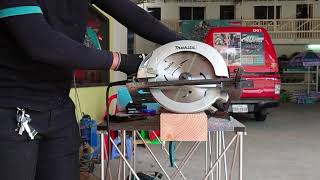 HOW TO USE A CIRCULAR SAW FOR BEGINNERS PART 1 [upl. by Elata]