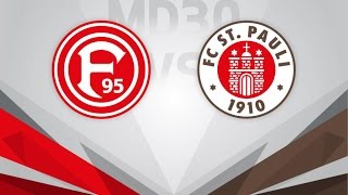 Fortuna Düsseldorf  FC St Pauli  21042017  2 Bundesliga 20162017 [upl. by Nazario]