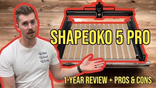 1 year Shapeoko 5 Pro review 5takeaways  Pros and Cons [upl. by Jammal]