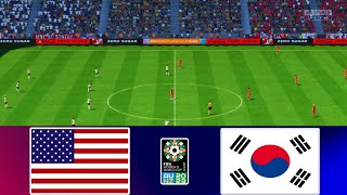 FIFA 23 USWNT vs SOUTH KOREA w  Sep 30 2024  FIFA Womens World Cup 2023  PS5 Gameplay [upl. by Erine57]