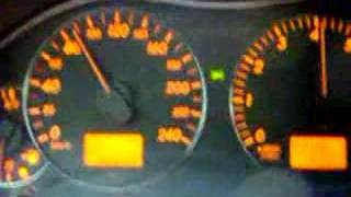 Toyota Avensis 24 vvti Aut 60120 kmh approx 40 to 75 mph in 3rd gear [upl. by Aniratak596]