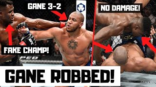 Francis Ngannou vs Ciryl Gane Full Fight Reaction and Breakdown  UFC 270 Event Recap [upl. by Alleon965]