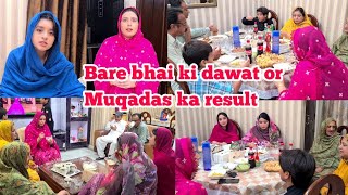 Rashida ne surprise dea Sab Muqadas ko mubarak dene aye Macaroni chana chaat banai [upl. by Nodnyl]