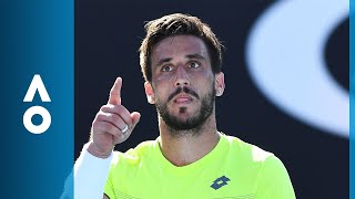 John Millman v Damir Dzumhur match highlights 2R  Australian Open 2018 [upl. by Attelrac]