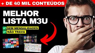 🔴MELHOR LISTA M3U 2024  MELHOR LISTA M3U IPTV  LISTA IPTV LISTA M3U GRÁTIS LISTA M3U  M3U IPTV [upl. by Vergos]