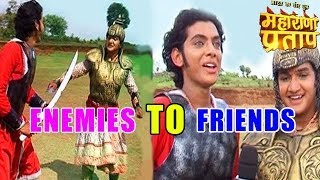 Maharana Pratap OMG Pratap and Akbar talks about journey from ENEMIES to FRIENDS  MUST WATCH [upl. by Amelia]