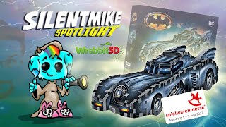 BATMAN  The Batmobile  3D Puzzle  Wrebbit3D  Silent Mike Spotlight [upl. by Quartana176]