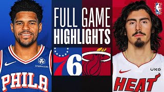 1 HEAT at 4 76ERS  FULL GAME HIGHLIGHTS  May 6 2022 [upl. by Aileahcim79]