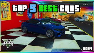 TOP 5 CARS you NEED in GTA 5 ONLINE UPDATED 2024 [upl. by Kaitlin]