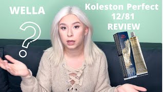 Wella Koleston 1281 Review [upl. by Droffig]