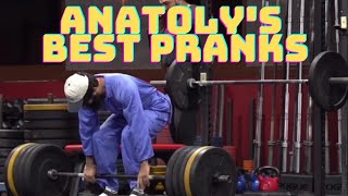 5 minutes of the BEST gym PRANKS by Anatoly  Funny af [upl. by Alurd]