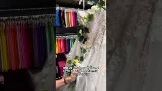 Magical DIY Wedding Dress Transformation Lights Flowers and Pure Fun [upl. by Bebe53]