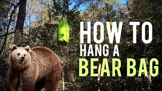 How to Hang A Bear Bag PCT Method [upl. by Robina]