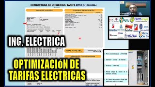 CURSO OPTIMIZACIÓN DE TARIFAS ELÉCTRICAS Y REDUCCIÓN DE LA FACTURACIÓN RECIBO ING ELECTRICA 2023 [upl. by Acalia837]