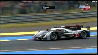 Le Mans 2011  The last minutes of the Audi victory [upl. by Lidaa]