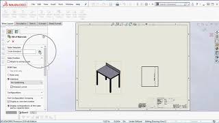 SOLIDWORKS  Custom BOM Table [upl. by Greggory717]