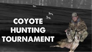 Coyote hunting at night  1st night of tournament [upl. by Aggi372]