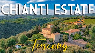 HISTORICAL ESTATE FOR SALE IN CHIANTI CLASSICO TUSCANY  ROMOLINI [upl. by Reste697]