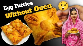 No Oven No Problem Egg Patties Recipe  Puff Patties [upl. by Llerraj]